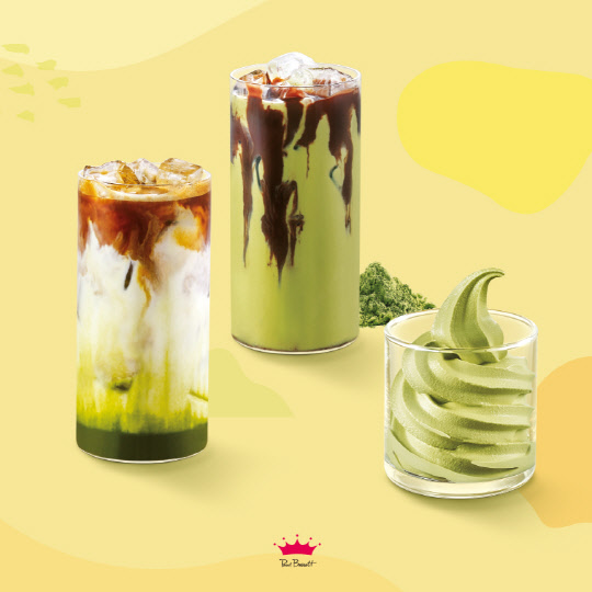 폴바셋이 봄을 맞아 말차 신메뉴를 선보인다. <매일유업 제공>